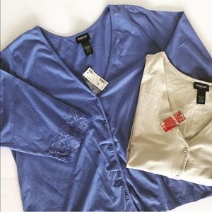 Avenue | Lace Trim Casual Cardigan Bundle